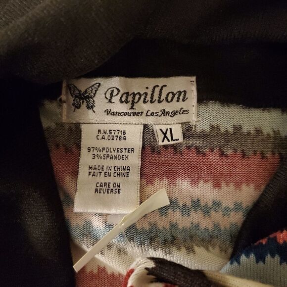 Papillon Belted Striped Sweater Dress - Picture 11 of 11